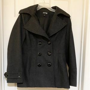 Double Breasted Wool Coat